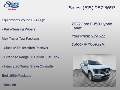 2022 Ford F-150 Lariat