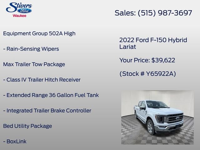 2022 Ford F-150 Lariat