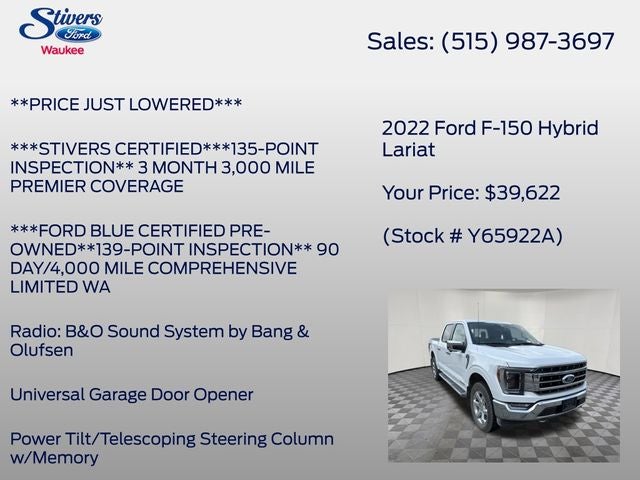 2022 Ford F-150 Lariat