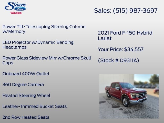 2021 Ford F-150 Lariat