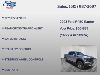2023 Ford F-150 Raptor