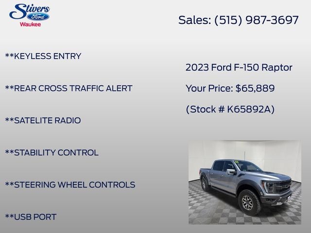 2023 Ford F-150 Raptor