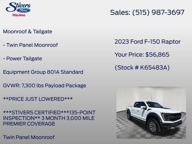 2023 Ford F-150 Raptor