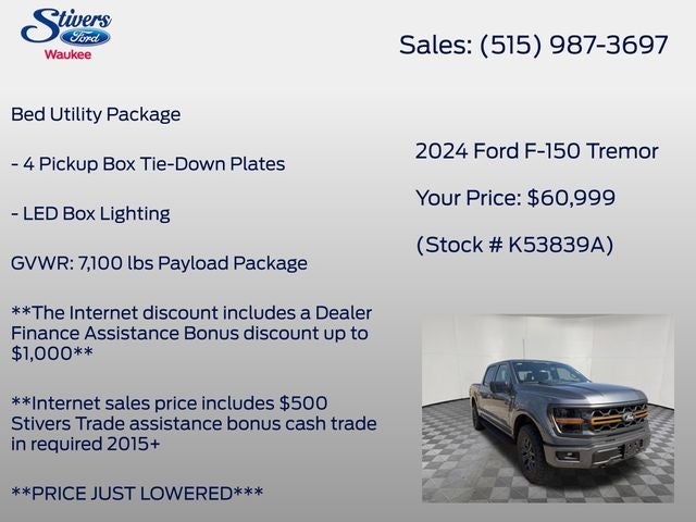 2024 Ford F-150 Tremor