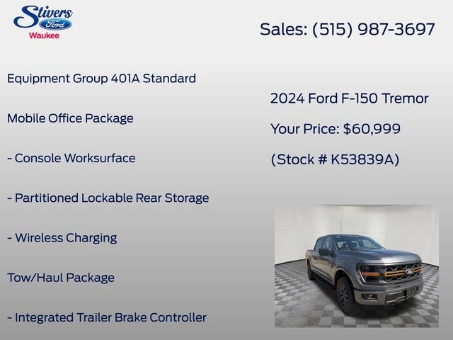 2024 Ford F-150 Tremor