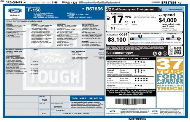 2014 Ford F-150 FX4