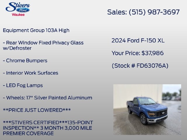2024 Ford F-150 XL
