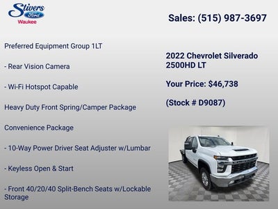 2022 Chevrolet Silverado 2500HD LT