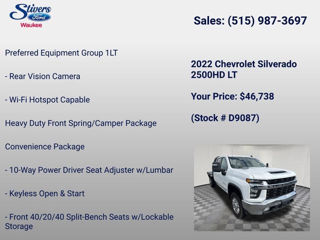 2022 Chevrolet Silverado 2500HD LT
