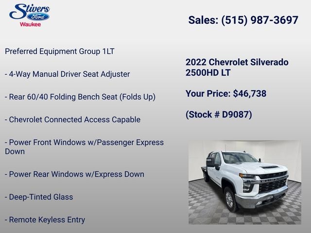 2022 Chevrolet Silverado 2500HD LT