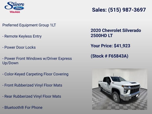 2020 Chevrolet Silverado 2500HD LT