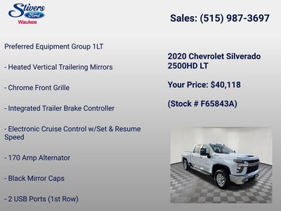 2020 Chevrolet Silverado 2500HD LT