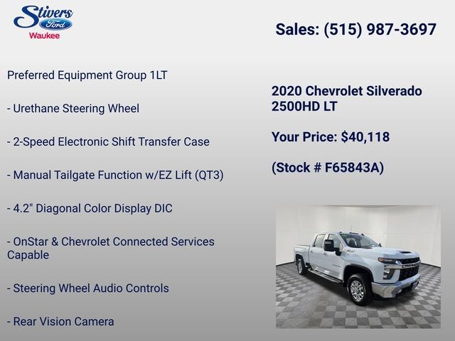 2020 Chevrolet Silverado 2500HD LT
