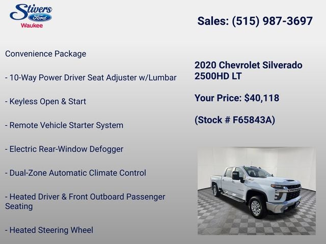 2020 Chevrolet Silverado 2500HD LT