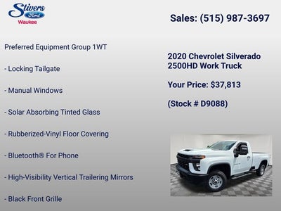 2020 Chevrolet Silverado 2500HD Work Truck