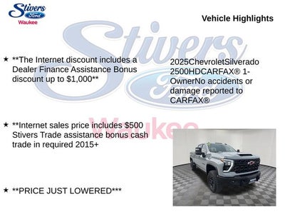 2025 Chevrolet Silverado 2500HD ZR2