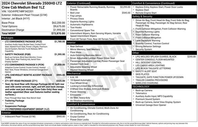 2024 Chevrolet Silverado 2500HD LTZ