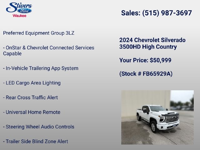 2024 Chevrolet Silverado 3500HD High Country