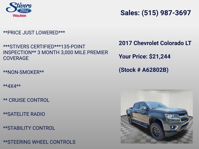 2017 Chevrolet Colorado LT