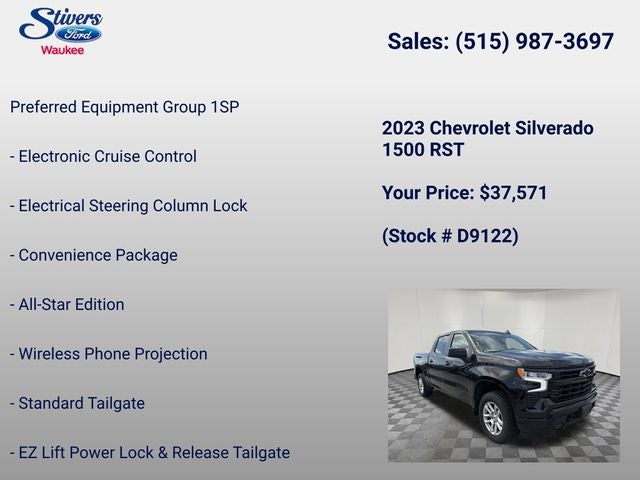 2023 Chevrolet Silverado 1500 RST