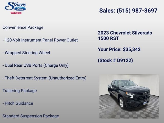 2023 Chevrolet Silverado 1500 RST