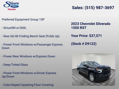 2023 Chevrolet Silverado 1500 RST