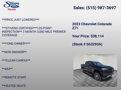 2023 Chevrolet Colorado Z71