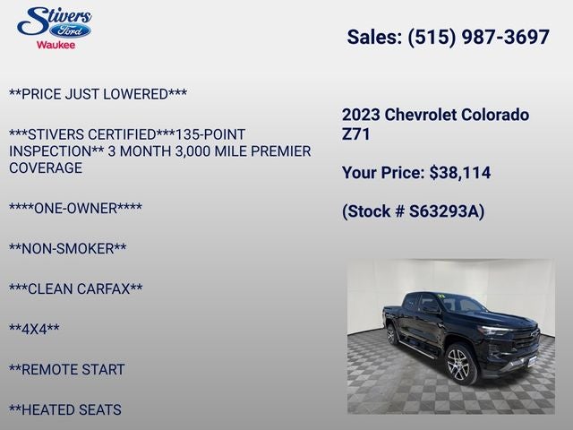 2023 Chevrolet Colorado Z71