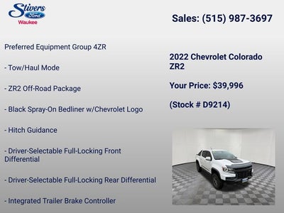 2022 Chevrolet Colorado ZR2
