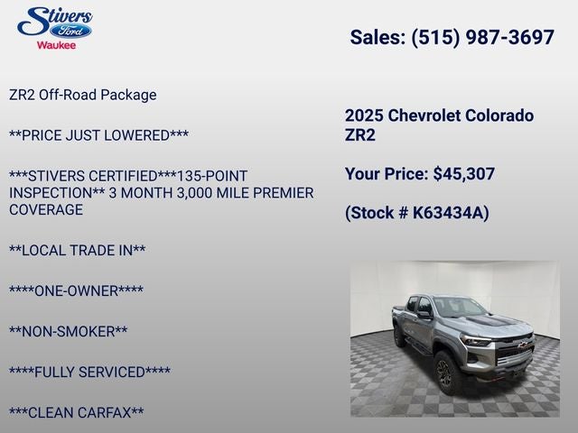 2025 Chevrolet Colorado ZR2