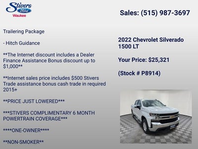 2022 Chevrolet Silverado 1500 LTD LT