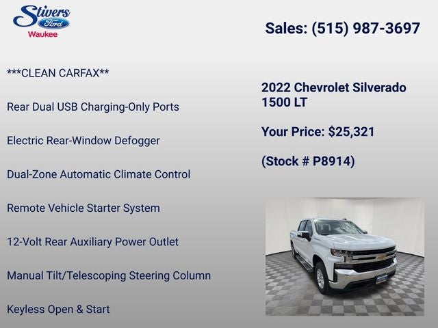 2022 Chevrolet Silverado 1500 LTD LT