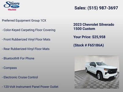 2023 Chevrolet Silverado 1500 Custom