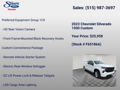 2023 Chevrolet Silverado 1500 Custom