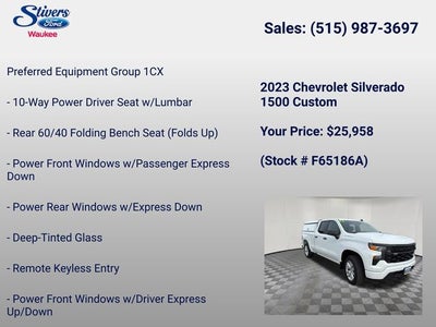 2023 Chevrolet Silverado 1500 Custom