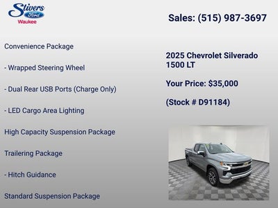 2025 Chevrolet Silverado 1500 LT