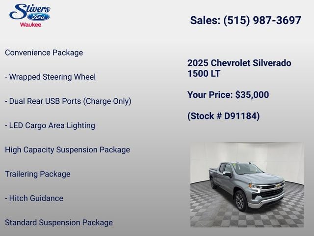 2025 Chevrolet Silverado 1500 LT