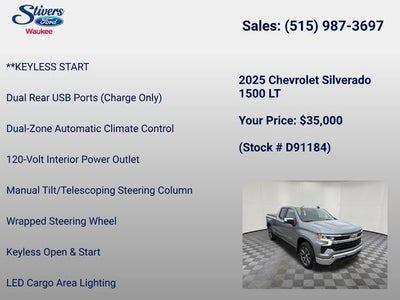 2025 Chevrolet Silverado 1500 LT