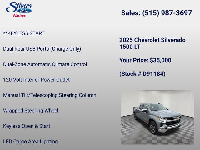2025 Chevrolet Silverado 1500 LT
