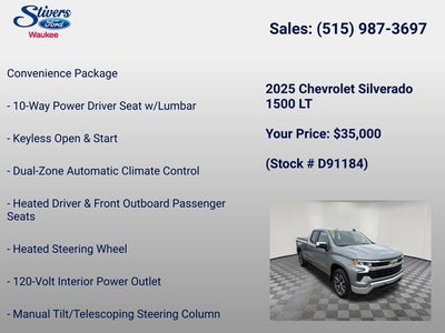 2025 Chevrolet Silverado 1500 LT