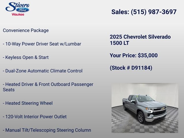 2025 Chevrolet Silverado 1500 LT