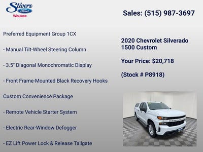 2020 Chevrolet Silverado 1500 Custom