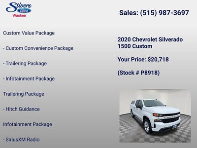 2020 Chevrolet Silverado 1500 Custom