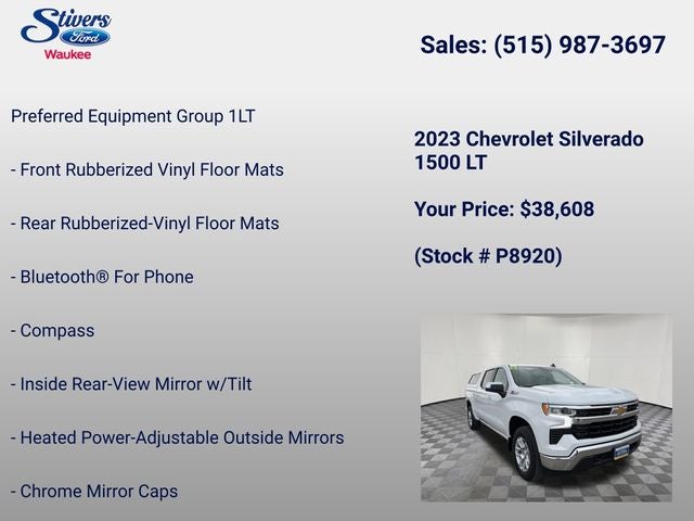 2023 Chevrolet Silverado 1500 LT LT1