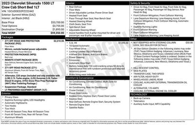 2023 Chevrolet Silverado 1500 LT LT1