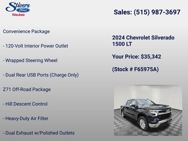 2024 Chevrolet Silverado 1500 LT LT1