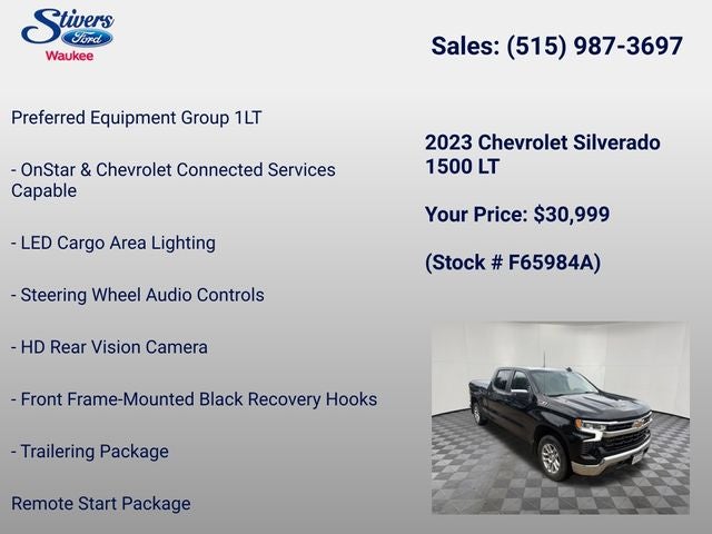 2023 Chevrolet Silverado 1500 LT