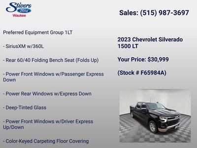 2023 Chevrolet Silverado 1500 LT