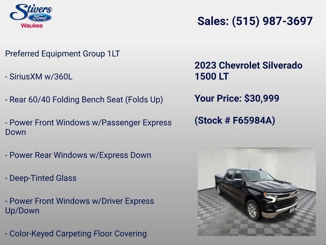 2023 Chevrolet Silverado 1500 LT