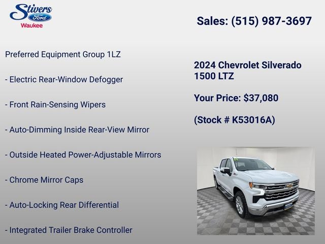 2024 Chevrolet Silverado 1500 LTZ